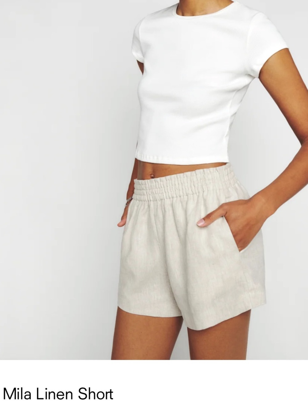 Reformation mila linen pants. Nwt